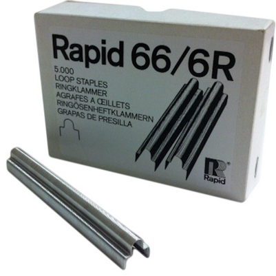 Скобы Rapid 66/6 Ri файловые